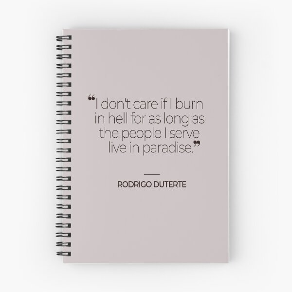 Item preview, Rodrigo Duterte Quotes designed and sold by TonsPOD.