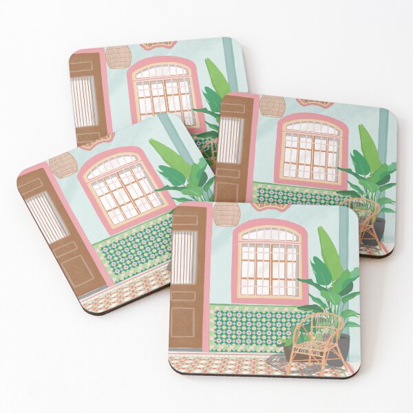 Item preview, Traditional Heritage Shophouses in Malaysia designed and sold by Tulipions.