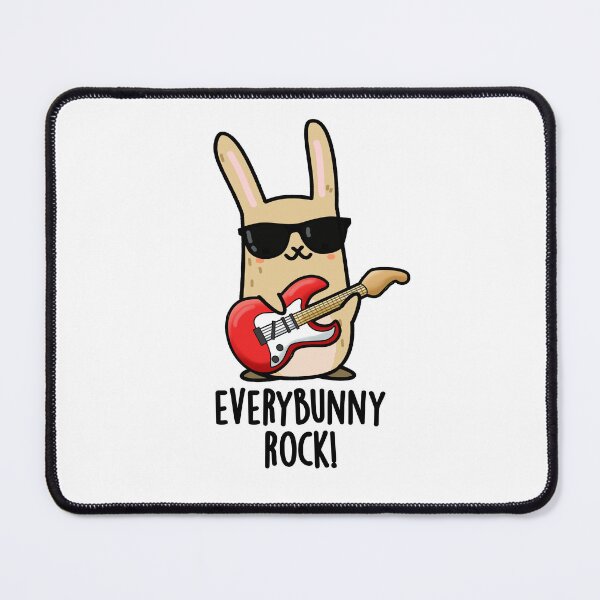 Item preview, Every Bunny Rock Funny Rabbit Puns  designed and sold by punnybone.