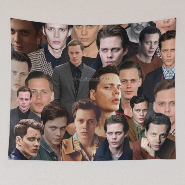 Artikelvorschau, Bill Skarsgård Fotocollage entworfen und verkauft von T-shirtakStore.
