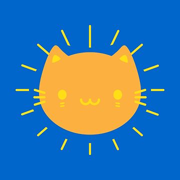 Artwork thumbnail, Kawaii Sunshine Cats by marcelinesmith