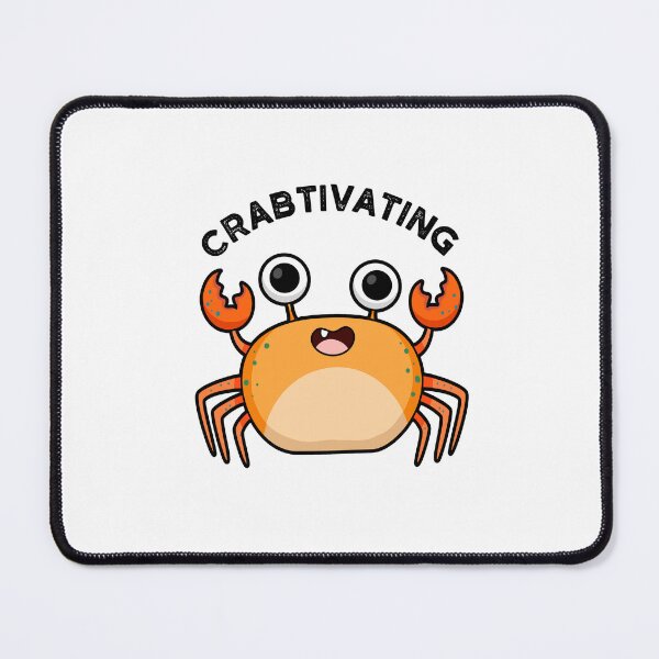 Item preview, Crabtivating Funny Crab Puns designed and sold by punnybone.