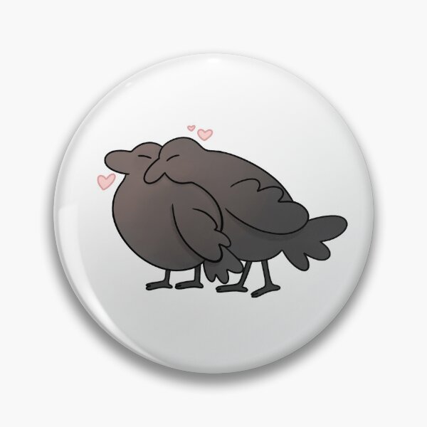Item preview, cuddling crows  designed and sold by glittery-ugly.