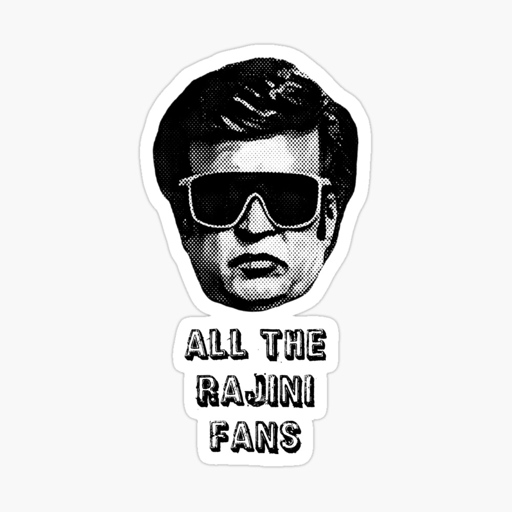 Rajinikanth Sticker, Rajini, South Indian, Tamil, Tollywood, Chennai, Desi,  Indian Art - Etsy Hong Kong