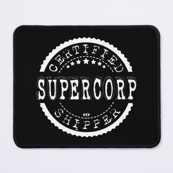 Item preview, Certified Supercorp Shipper White Stamp Pullover Hoodie designed and sold by saurelmosert.