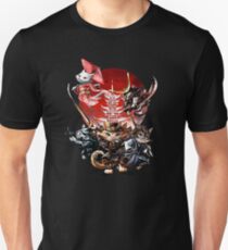 Camiseta ajustada Cat Samurai, Ninja, Kendo Geisha Warrior