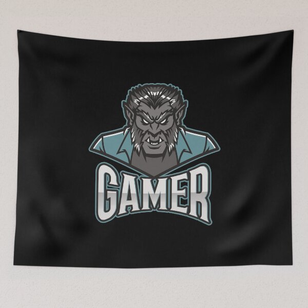 Item preview, Gamer with Frightening Werewolf designed and sold by PRIVARSHU.