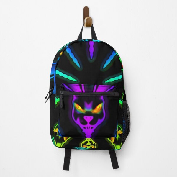 Item preview, Bunny Frog Leap Rainbow Trippy fan art designed and sold by IMNIUM.