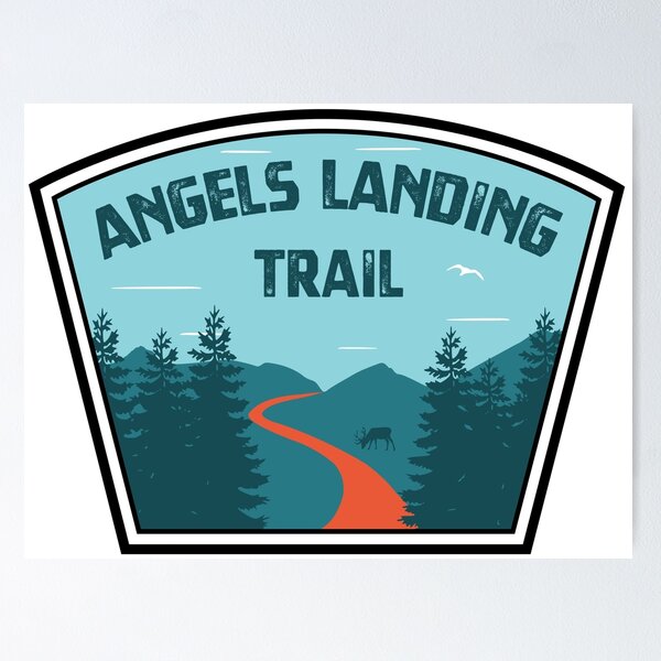 Item preview, Angels Landing Trail Zion National Park designed and sold by Esskay Designs.