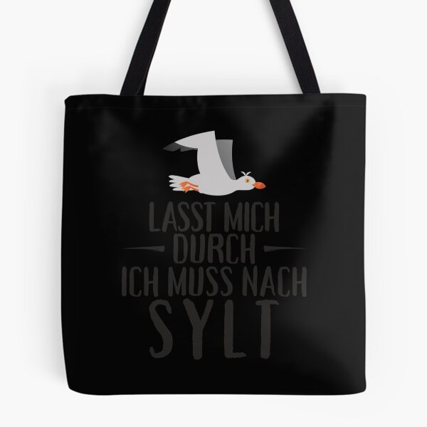 Artikelvorschau, Lasst Mich Durch Ich Muss Nach Sylt Möwe Aufkleber entworfen und verkauft von verarheaf9.