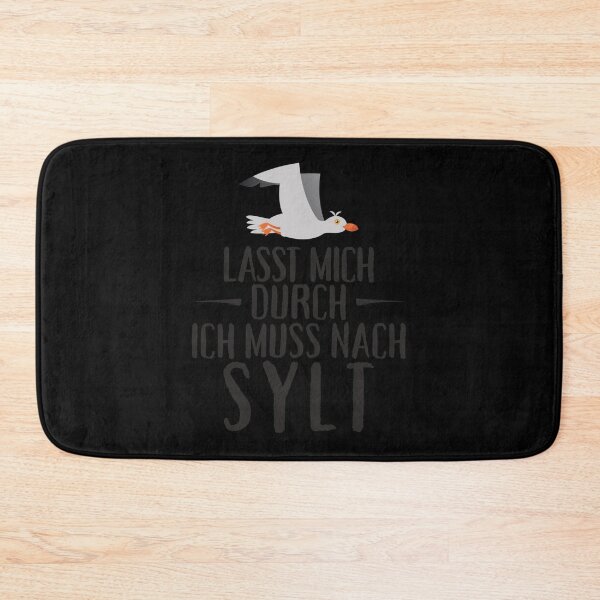 Item preview, Lasst Mich Durch Ich Muss Nach Sylt Möwe Sticker designed and sold by verarheaf9.