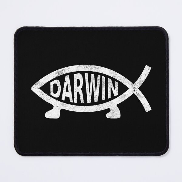 Item preview, Darwin Fish (corner distressed design) designed and sold by siggyspatsky.