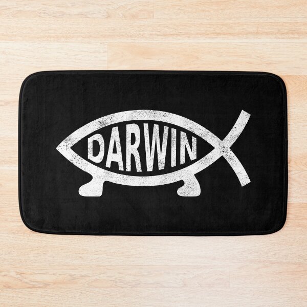 Item preview, Darwin Fish (corner distressed design) designed and sold by siggyspatsky.