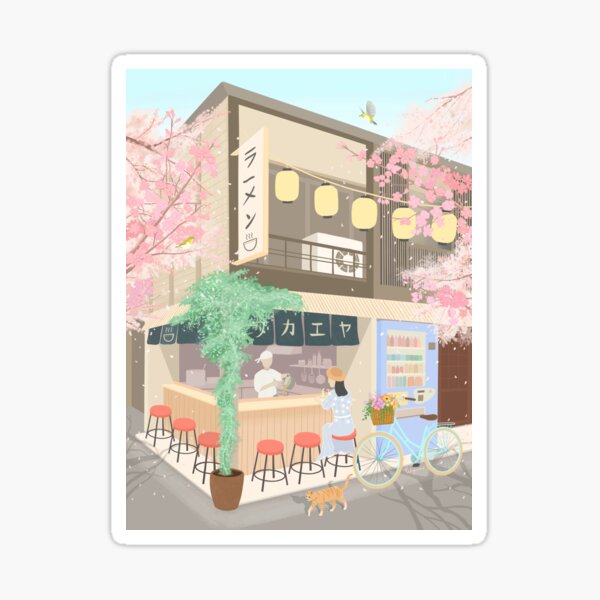 Artikel-Vorschau von Ramen-Laden in Japan, designt und verkauft von Tulipions.