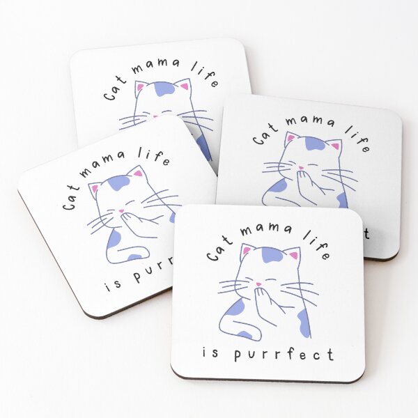 Item preview, Cat mama life is purrfect  designed and sold by PCpallavi.