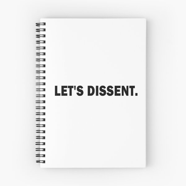Item preview, let's Dissent Famous Quote R.B.G. let's DISSENT Rainbow Pride Protest  designed and sold by tasmin-shop.
