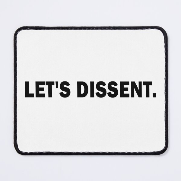 Item preview, let's Dissent Famous Quote R.B.G. let's DISSENT Rainbow Pride Protest designed and sold by tasmin-shop.