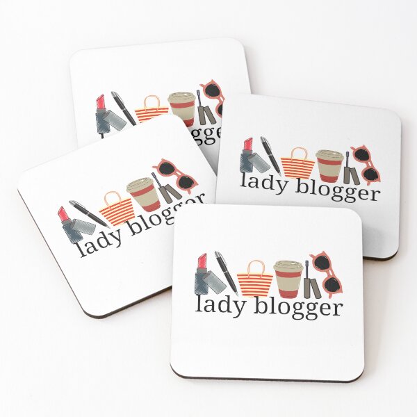 Item preview, female blogger simple design  designed and sold by Creativity Zone.