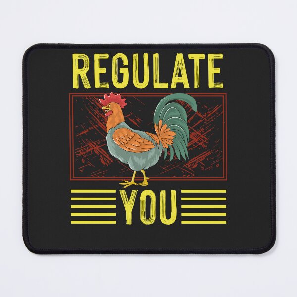 Item preview, Regulate Your Chicken Rooster designed and sold by HappyTeesCie Shop.