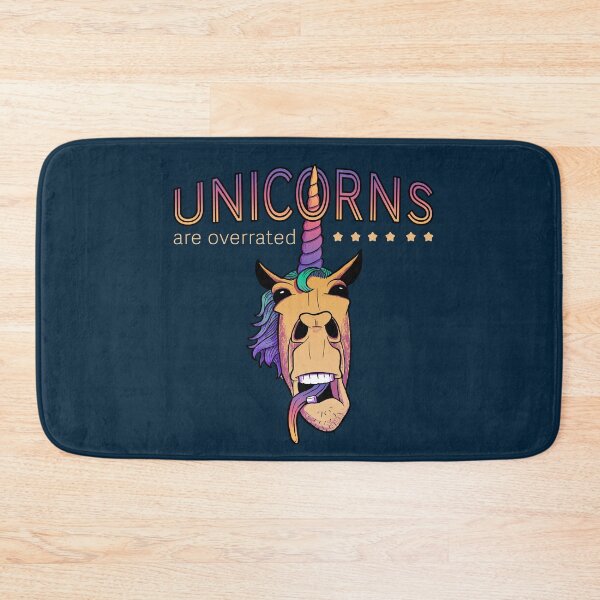 Item preview, Unicorns are overrated designed and sold by MuteEcho.