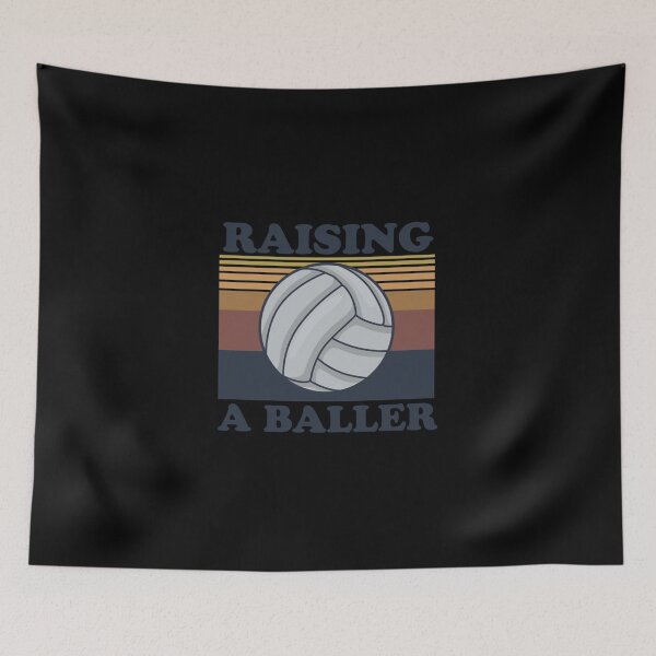 Item preview, Raising A Baller Design For A Dad Or Mom Of A Baller Classic T-Shirt designed and sold by amberk1cira.