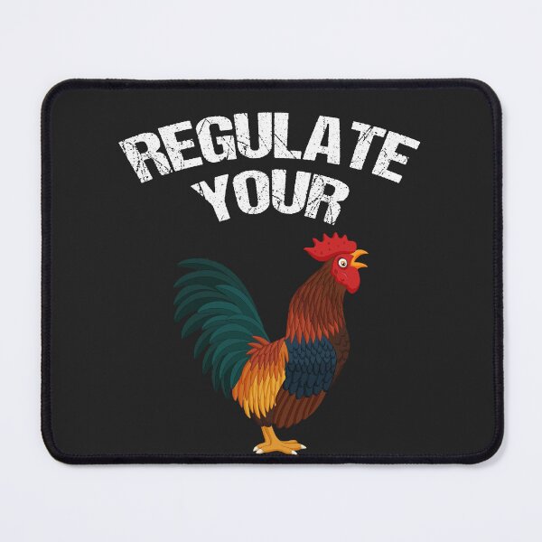 Item preview, Regulate Your Chicken Rooster Feminist designed and sold by HappyTeesCie Shop.
