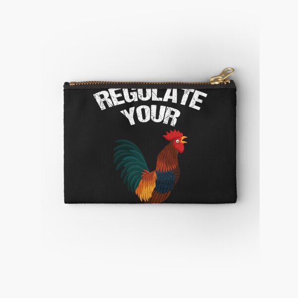 Item preview, Regulate Your Chicken Rooster Feminist designed and sold by HappyTeesCie Shop.