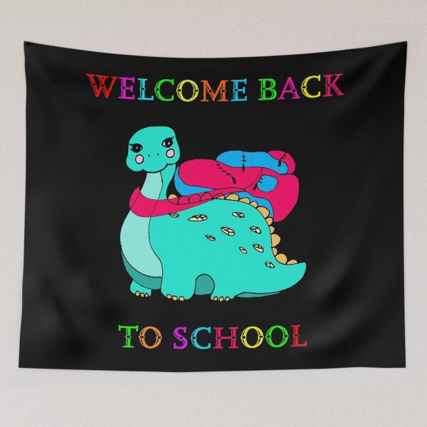 Item preview, Welcome Back to School cute Dinosaur designed and sold by Artstastic.