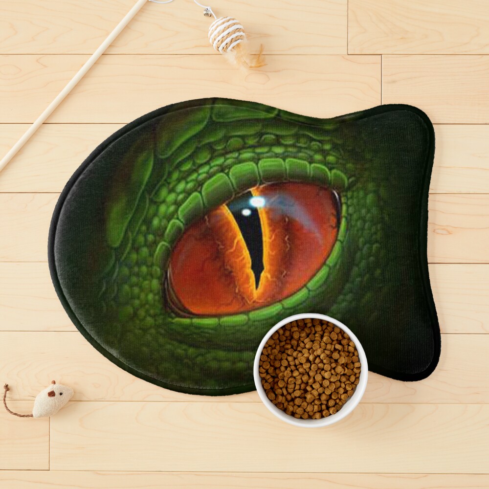 Green Snake Eye Poster for Sale by leen12
