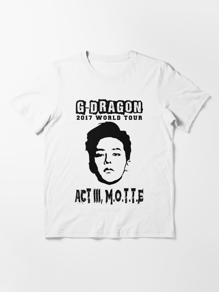 Kpop Bigbang G Dragon Act Iii M O T T E Tour T Shirt By Lysavn Redbubble