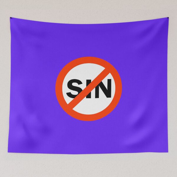 Item preview, Do not sin (traffic sign) designed and sold by Warih.