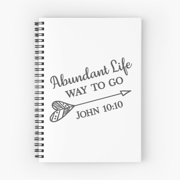 Item preview, Christian Design - Abundant Life - John 10 verse 10 designed and sold by simplydesignart.