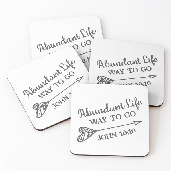 Item preview, Christian Design - Abundant Life - John 10 verse 10 designed and sold by simplydesignart.