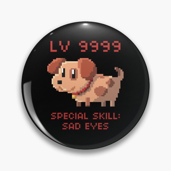 Item preview, Overpowered Pixel Puppy designed and sold by natsdreamlings.