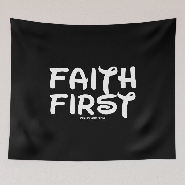 Item preview, FAITH FIRST  PHILIPPIANS 4:13 designed and sold by CRINGEWORTHY TEES.