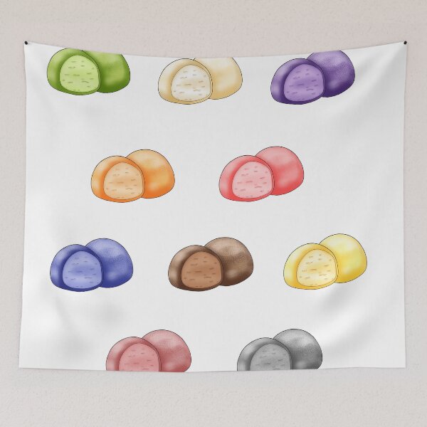 Item preview, Kawaii Mochi Ice Cream 10 Sheet/Pack designed and sold by kawaiisweet.