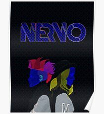 Nervo | MODERN ART | VIBRANT DESIGN | ABSTRACT | CONTEMPORARY STUDIO Poster