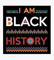 I Am Black History Photographic Print