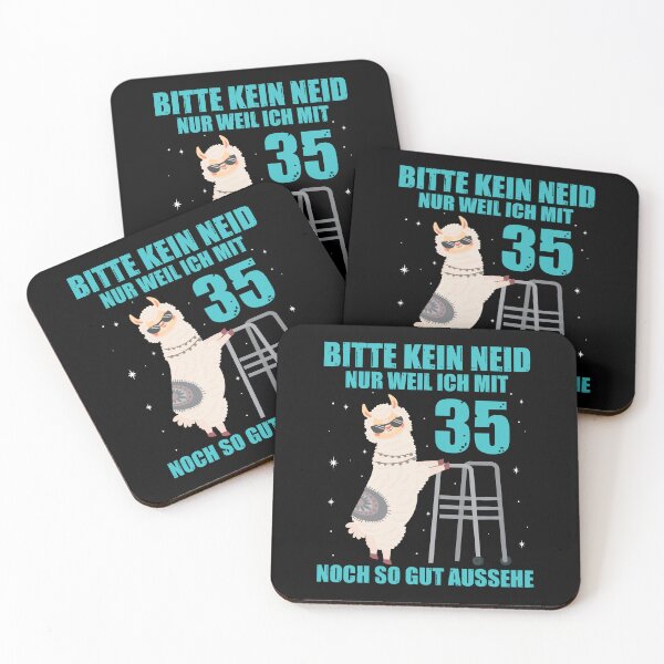 Item preview, 35. Geburtstag Geschenk Lama Alpaka Bitte Kein Neid 35 Jahre designed and sold by Lenny Stahl.