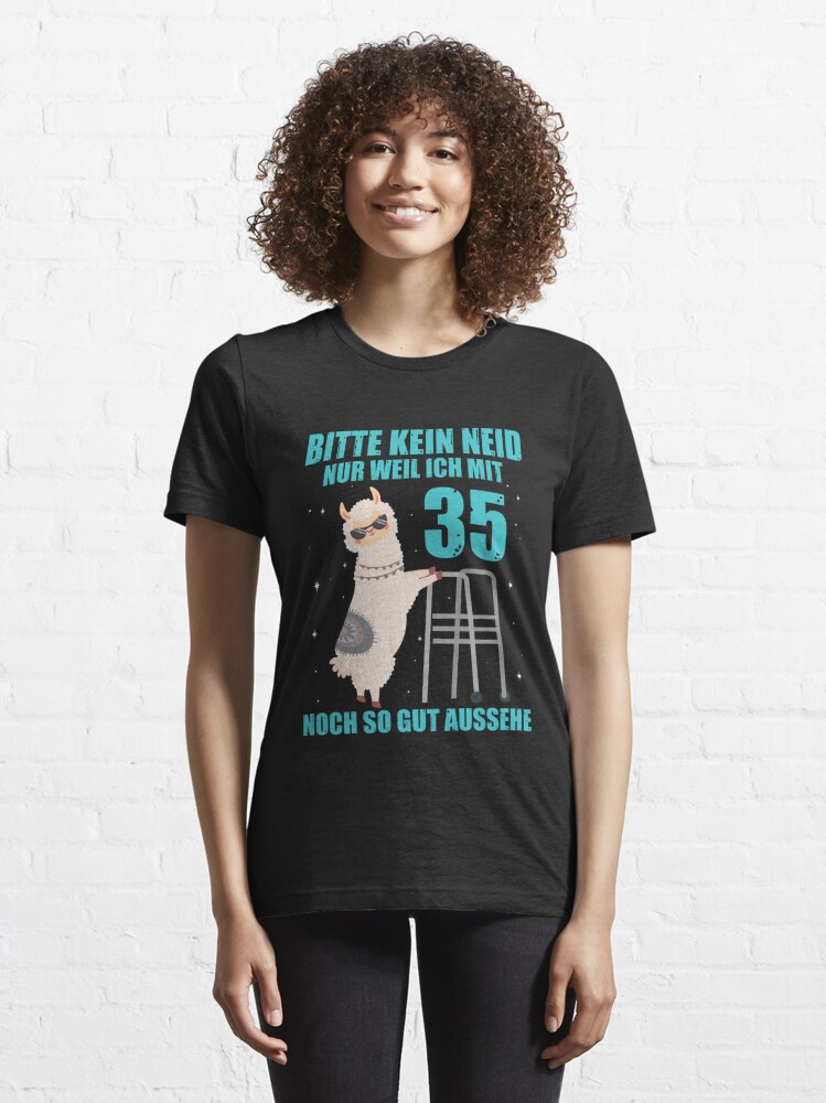 35. Geburtstag Geschenk Lama Alpaka Bitte Kein Neid 35 Jahre