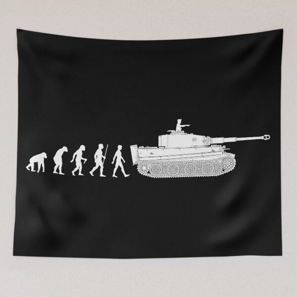 Item preview, Humorous design on the theme of evolution and tanks designed and sold by FAawRay.