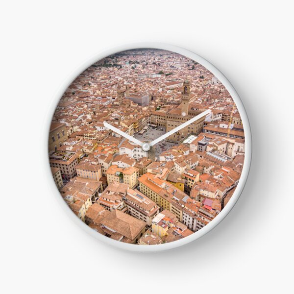 City of Florence from above - Italy Clock