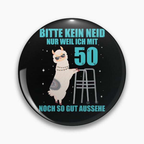 Item preview, 50. Geburtstag Geschenk Lama Alpaka Bitte Kein Neid 50 Jahre designed and sold by Lenny Stahl.