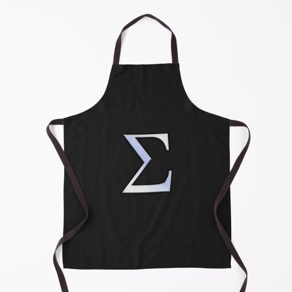 Item preview, Sigma Greek Letter Symbol Chrome Carbon Style designed and sold by pichonchpasion.