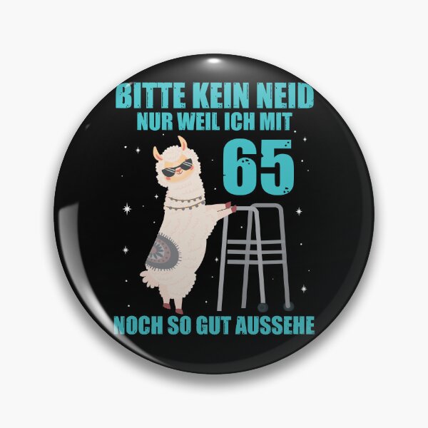 Item preview, 65. Geburtstag Geschenk Lama Alpaka Bitte Kein Neid 65 Jahre designed and sold by Lenny Stahl.