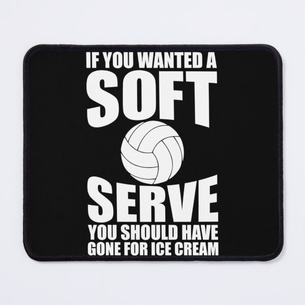 Item preview, If You Wanted A Soft Serve Funny Girls Volleyball Print Classic T-Shirt designed and sold by ayeshadanaqws.