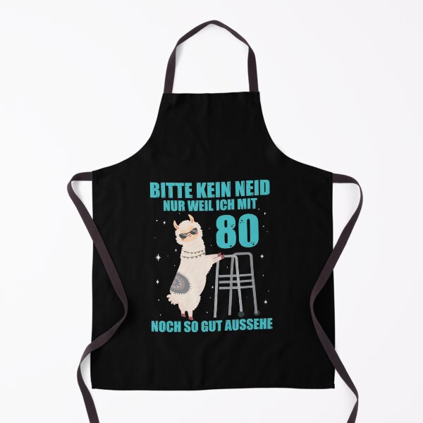 Item preview, 80. Geburtstag Geschenk Lama Alpaka Bitte Kein Neid 80 Jahre designed and sold by Lenny Stahl.