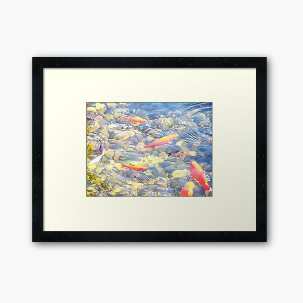Item preview, Golden Koi Fish Feng Shui Pond designed and sold by FengShuiLounge.