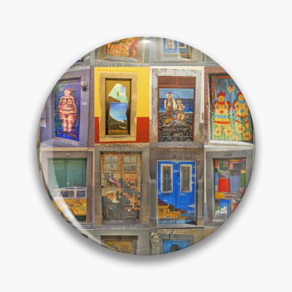 Item preview, Funchal painted doors, Madeira. designed and sold by AdamsGrandad.