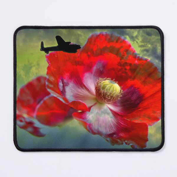 Item preview, Lancaster bomber and poppy. designed and sold by AdamsGrandad.